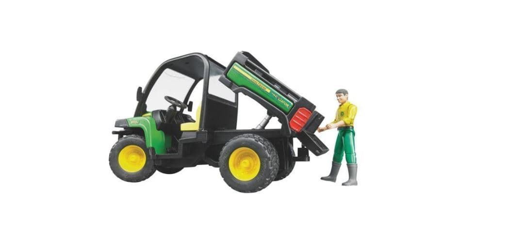 JOHN DEERE GATOR XUV 855D De Juguete Con Conductor - Escala 1:16 BRUDER 02490 - Imagen 2