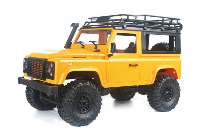 Kit Construcción Todoterreno Crawler 4WD Radiocontrol 1:16 Amarillo - Imagen 1