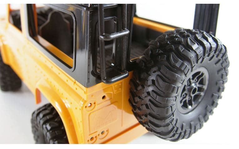 Kit Construcción Todoterreno Crawler 4WD Radiocontrol 1:16 Amarillo - Imagen 4