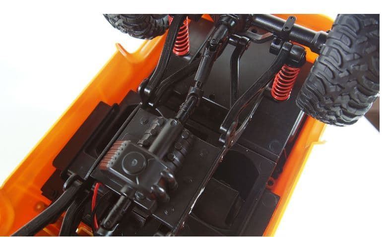 Kit Construcción Todoterreno Crawler 4WD Radiocontrol 1:16 Amarillo - Imagen 5