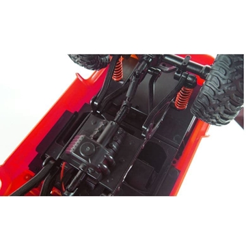Kit Construcción Todoterreno Crawler 4WD Radiocontrol 1:16 Rojo - Imagen 2