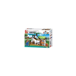 LAVADERO DE CABALLOS DE JUGUETE SLUBAN COMPATIBLE CON LEGO M38B0557 - Imagen 2