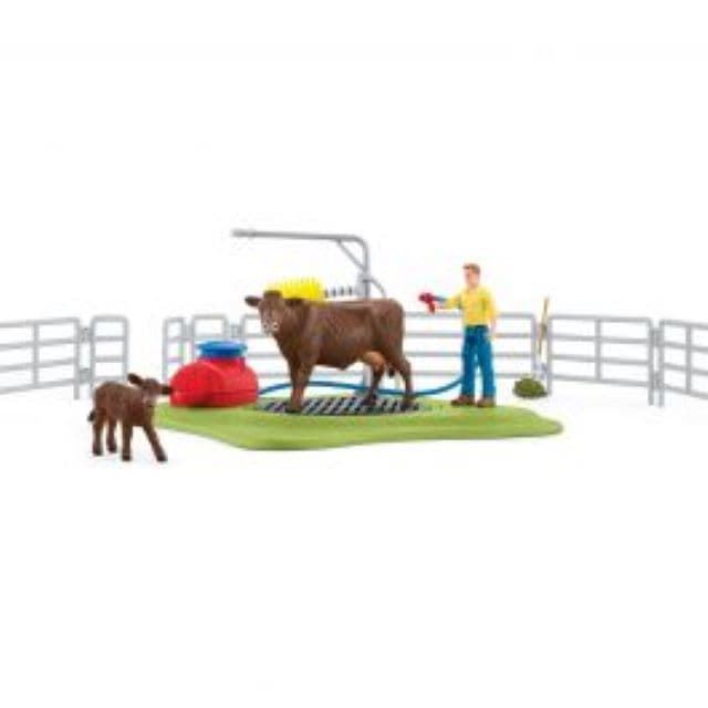 Lavado para vacas de juguete Schleich 42529 - Imagen 1