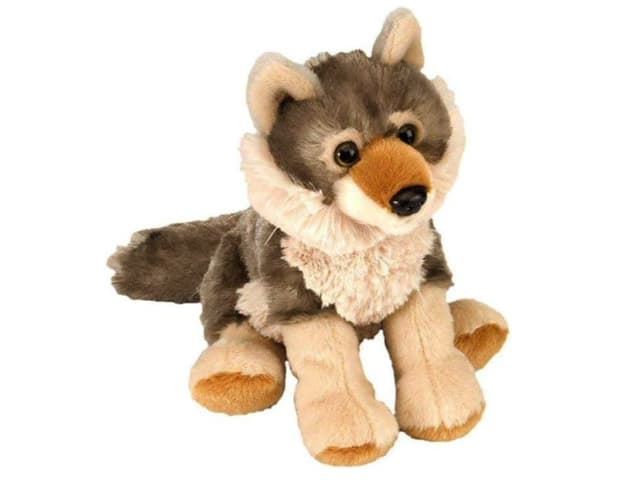 Lobo mini de peluche 20 cm wild republic - Imagen 1