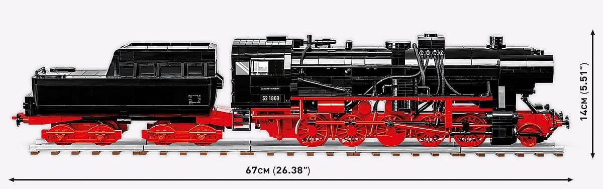 Locomotora de vapor DR BR 52 COBI 6282 - Imagen 3