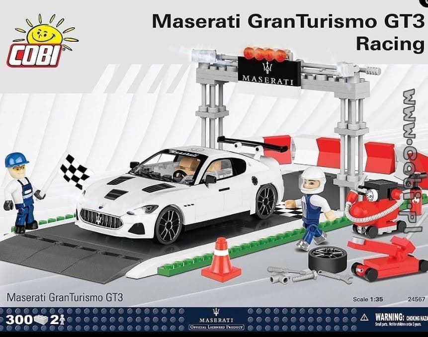 Maserati Gran Turismo GT3 Racing De Construcción COBI 24567 - Imagen 1