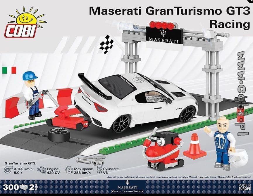 Maserati Gran Turismo GT3 Racing De Construcción COBI 24567 - Imagen 3