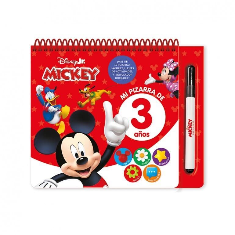 Mi pizarra de 3 años Mickey imagiland - Imagen 1
