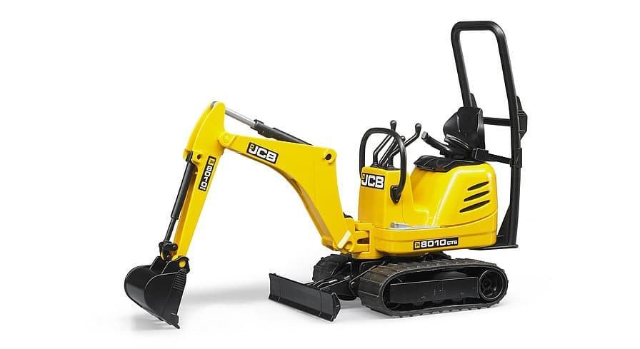 Mini Excavadora De Juguete JCB 8010 CTS- Escala 1:16 BRUDER 62003 - Imagen 1