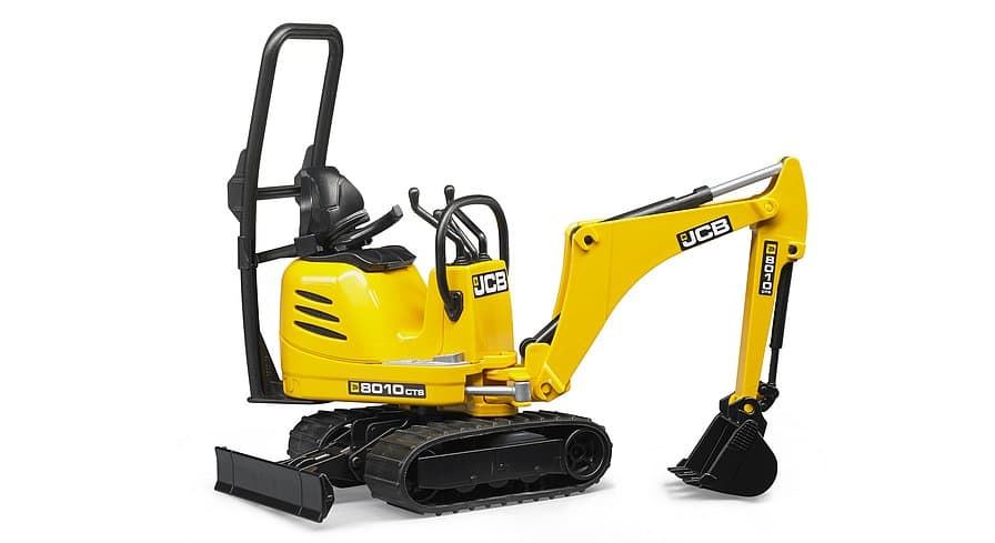 Mini Excavadora De Juguete JCB 8010 CTS- Escala 1:16 BRUDER 62003 - Imagen 2