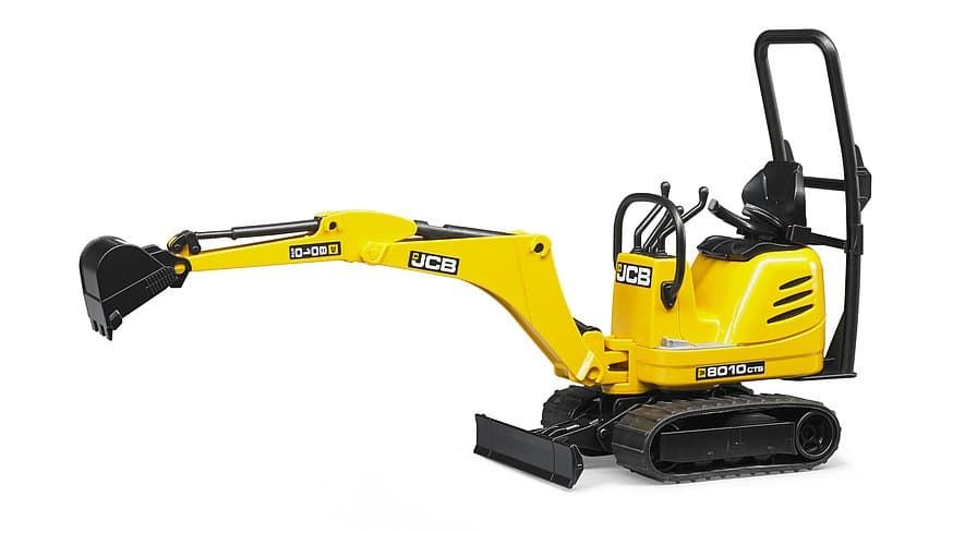 Mini Excavadora De Juguete JCB 8010 CTS- Escala 1:16 BRUDER 62003 - Imagen 4