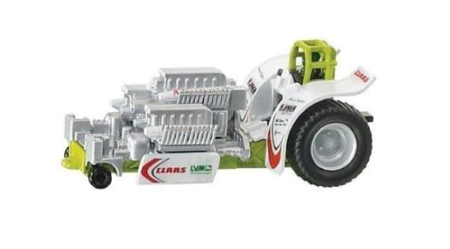 Miniatura Tractor Pulling CLAAS De Juguete-Escala 1:87 SIKU 01828 - Imagen 1