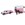 Mitsubishi L200 Con Remolque Para Caballos Rosa De Juguete Escala 1:32 - Imagen 1