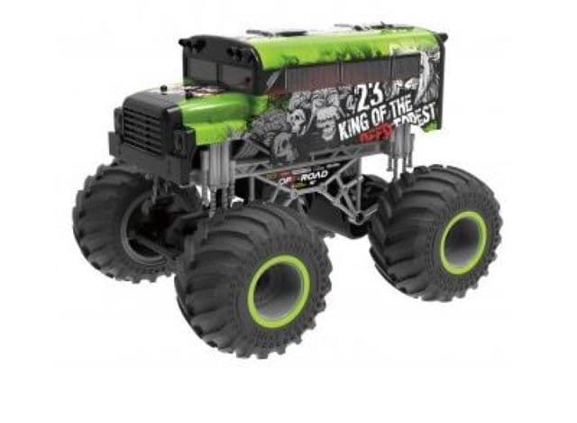 Monster Truck Radio Control King Verde 1:16 - Imagen 1