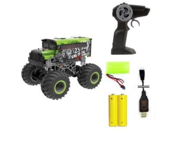 Monster Truck Radio Control King Verde 1:16 - Imagen 2