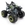 Monster Truck Radio Control Tiburón Gris 1:16 - Imagen 1