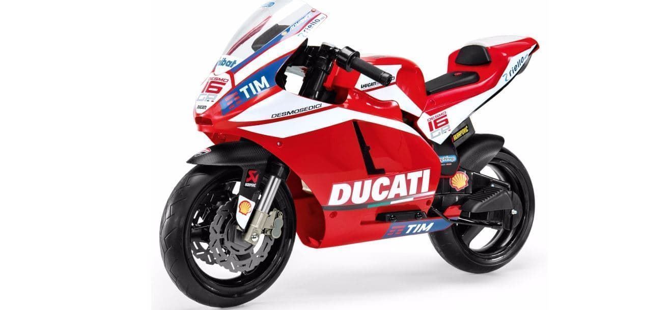 Moto De Batería 12V Para Niños DUCATI GP De Juguete PEG PEREGO MC0020 - Imagen 1