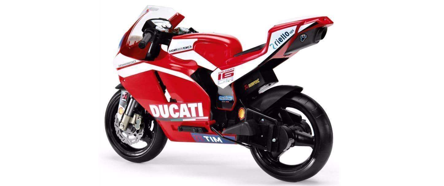 Moto De Batería 12V Para Niños DUCATI GP De Juguete PEG PEREGO MC0020 - Imagen 3