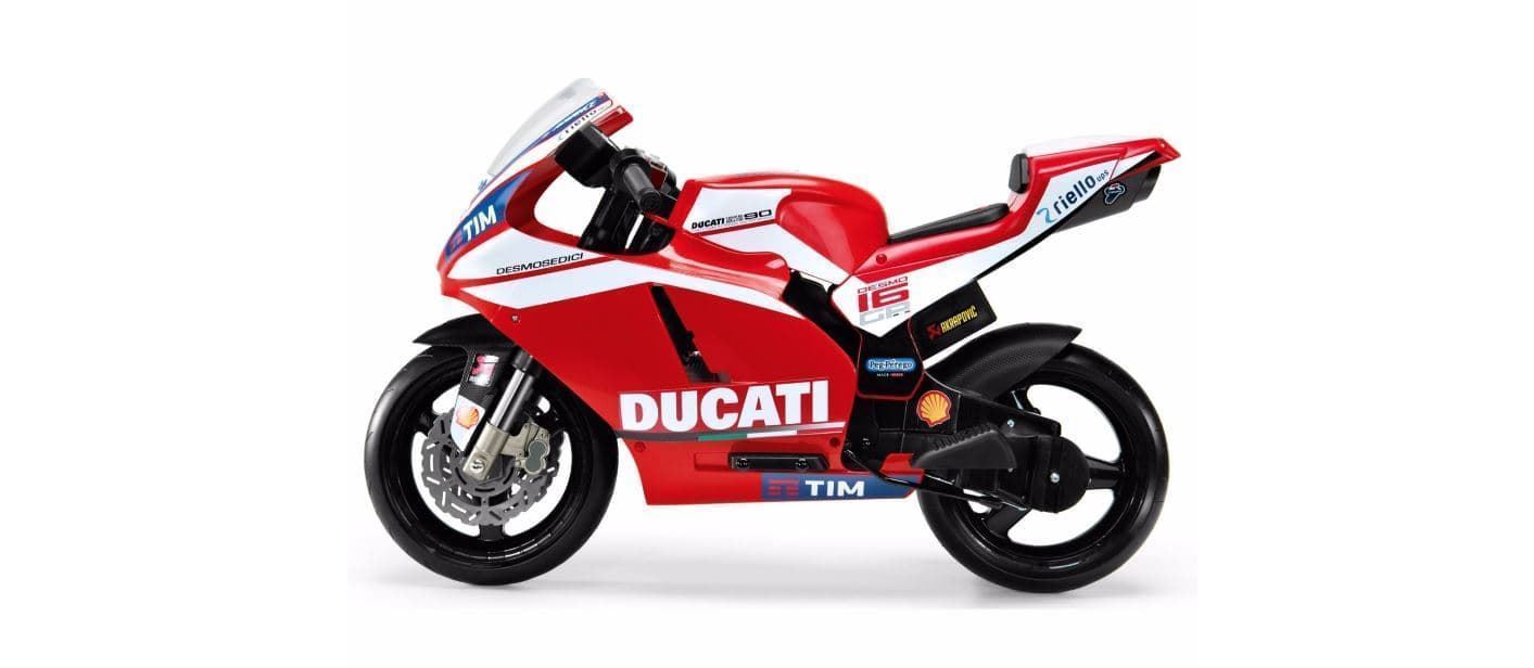 Moto De Batería 12V Para Niños DUCATI GP De Juguete PEG PEREGO MC0020 - Imagen 6