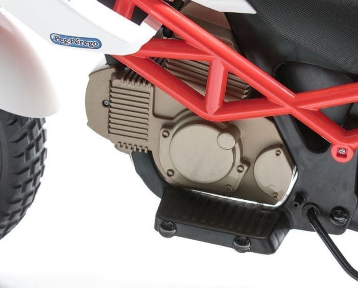 Moto de batería 12V para niños DUCATI HYPERCROSS de juguete PEG PEREGO MC0021 - Imagen 10