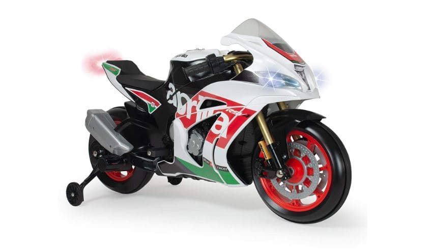 Moto De Batería Aprilia 12V Para Niños Injusa 64900 - Imagen 1
