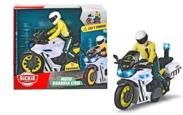 Moto Guardia Civil con luz y sonido 17cm - Imagen 1