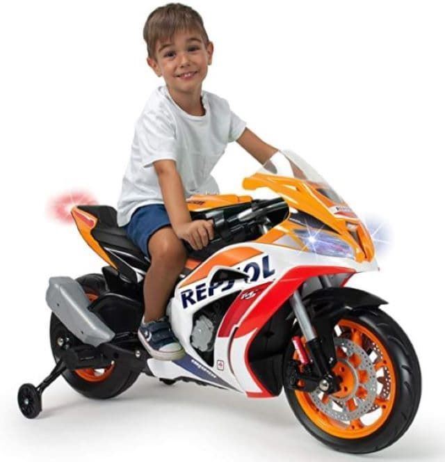 Moto Honda Repsol Marc Marquez 12V Con Luces Y Sonido INJUSA 6491 - Imagen 4