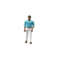 Muñeco Hombre Piel Morena BRUDER 60003 - Imagen 1