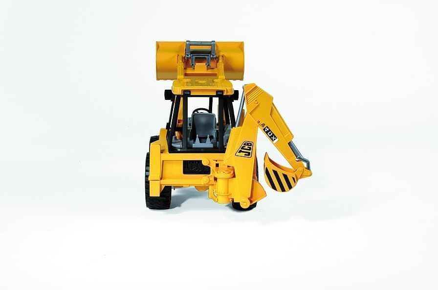 Pala Cargadora De Juguete Mixta JCB 4CX- Escala 1:16 BRUDER 02428 - Imagen 3