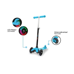 Patinete infantil Scooter Azul con luz JAMARA 461651 - Imagen 1