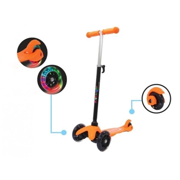 Patinete infantil Scooter Naranja con luz JAMARA 460496 - Imagen 1