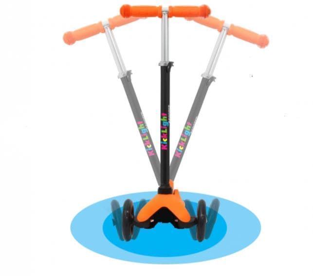 Patinete infantil Scooter Naranja con luz JAMARA 460496 - Imagen 4