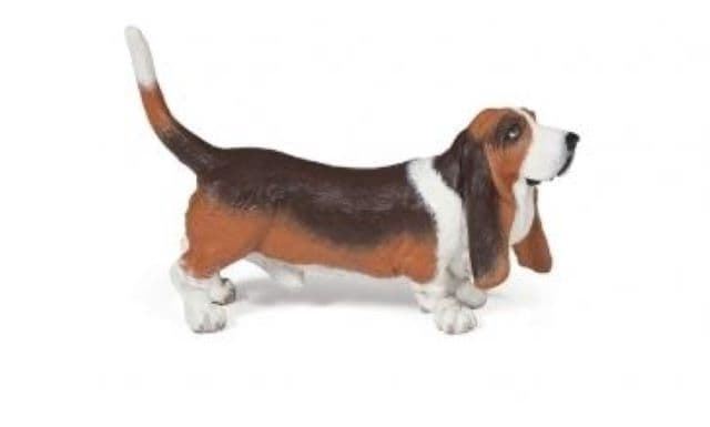 Perro BASSET HOUND De Juguete Papo 54012 - Imagen 1