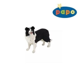 Perro border collie de juguete papo 540081 - Imagen 1