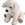 Perro mini de peluche wild republic - Imagen 1