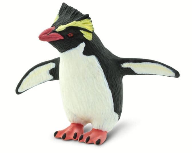 Pingüino penacho amarillo juguete safari 100149 - Imagen 1