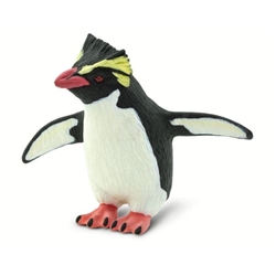 Pingüino penacho amarillo juguete safari 100149 - Imagen 1