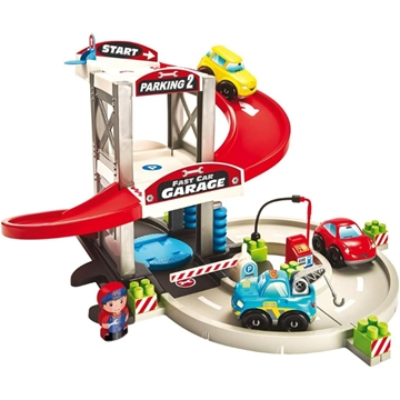 Pista de cosches garaje 2 plantas abrick - Imagen 1