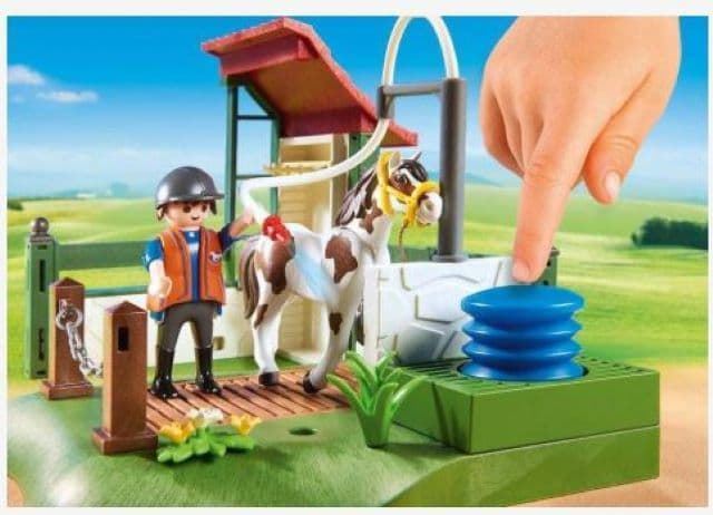 Playmobil Granja Set Limpieza Caballos 6929 - Imagen 4