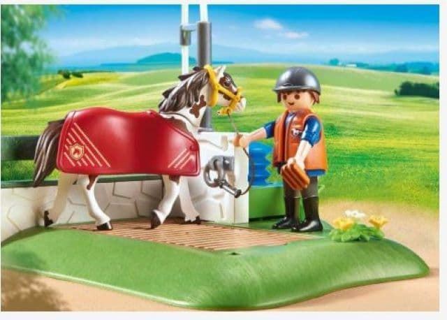 Playmobil Granja Set Limpieza Caballos 6929 - Imagen 5