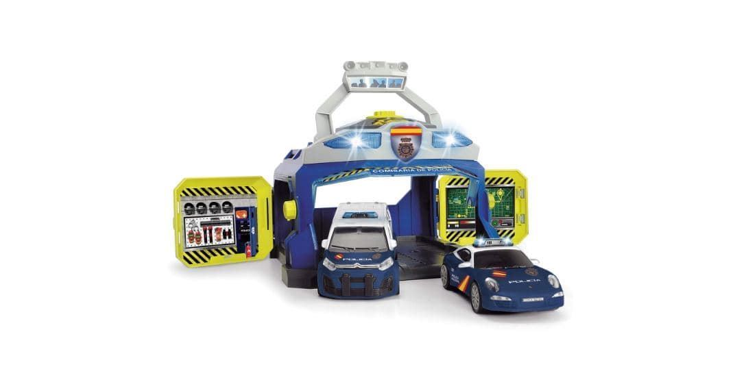 Policía Nacional Playset Comisaría con 2 vehículos de juguete 1155020 - Imagen 1