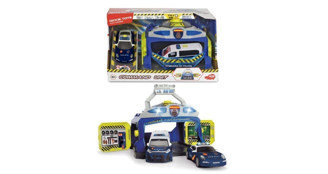 Policía Nacional Playset Comisaría con 2 vehículos de juguete 1155020 - Imagen 2