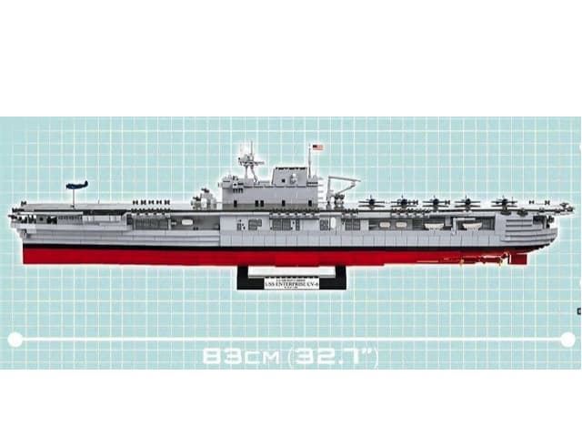 Portaaviones USS CV-6 De Construcción COBI 4815 - Imagen 2