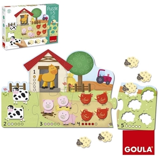 Puzzle 1-5 GOULA 53438 - Imagen 1