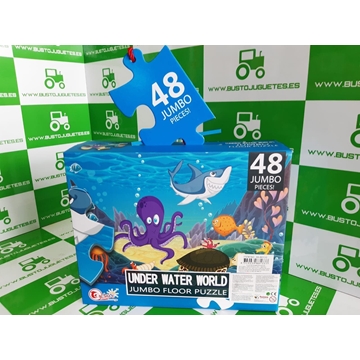 Puzzle animales marinos 48 piezas - Imagen 1