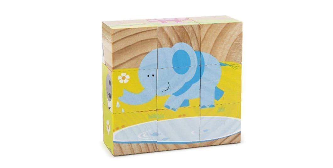 Puzzle de bloques de madera - Imagen 4