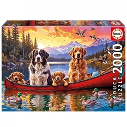 Puzzle domingo con los niños 2000 piezas 20576 educa - Imagen 1