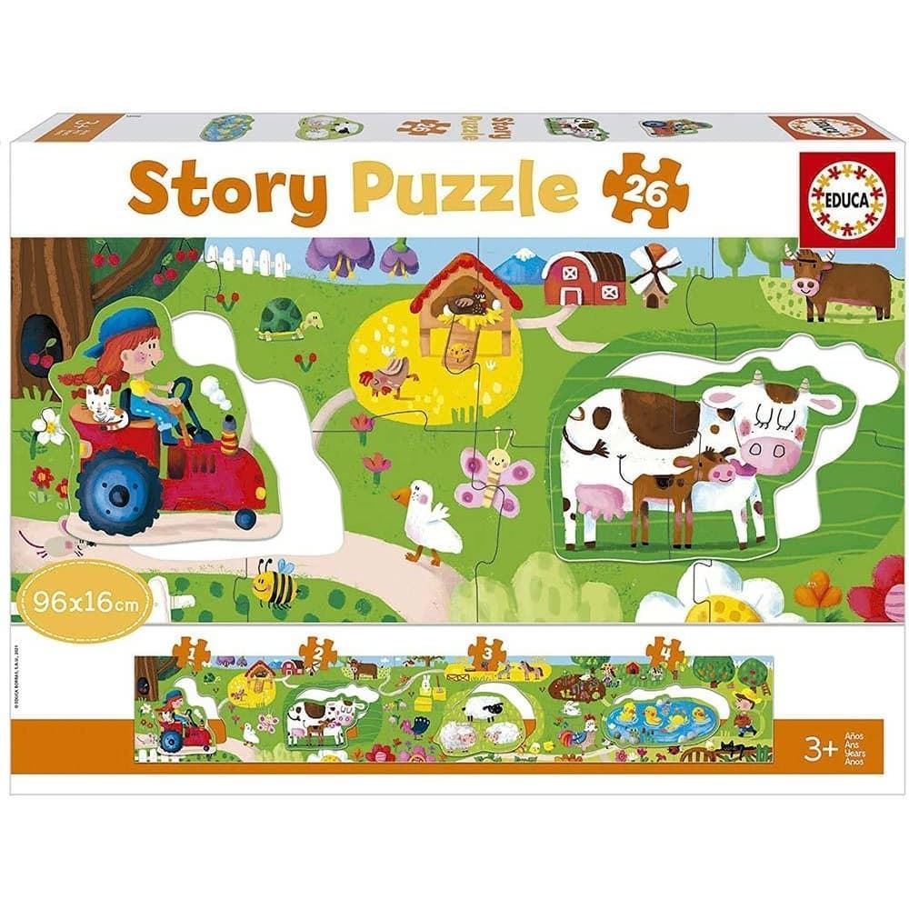 Puzzle Granja 26 piezas educa - Imagen 1