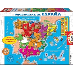 Puzzle infantil Provincias España 150 piezas educa 14870 - Imagen 1