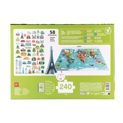 Puzzle monumentos del mundo APLI 20632 - Imagen 2